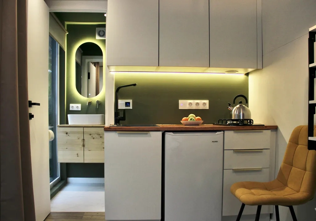 Уютный домик-студия с видом на горы