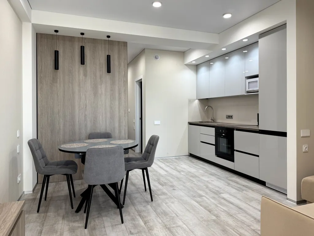 Квартира-студия с дизайнерским ремонтом