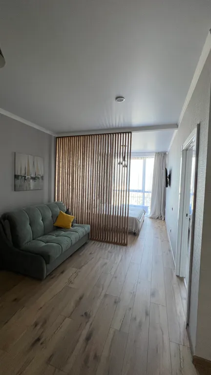 Квартира Квартира Уютная евродвушка на первой линии с видом на море — Анапа