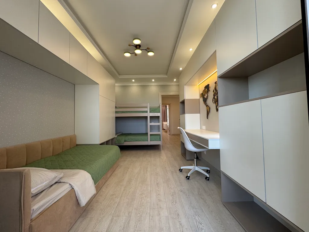 Уютные апартаменты для большой семьи. 8 спальных мест!