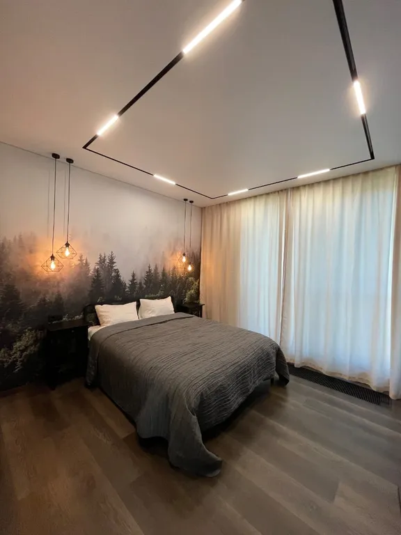 Охта-парк Гранд апарт с двумя спальнями