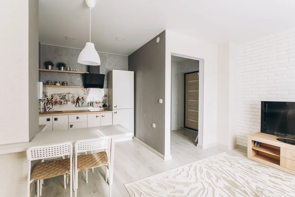 Квартира-студия с прекрасным видом