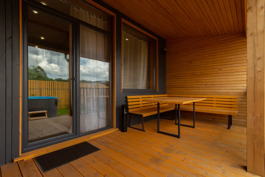 Коттедж с купелью