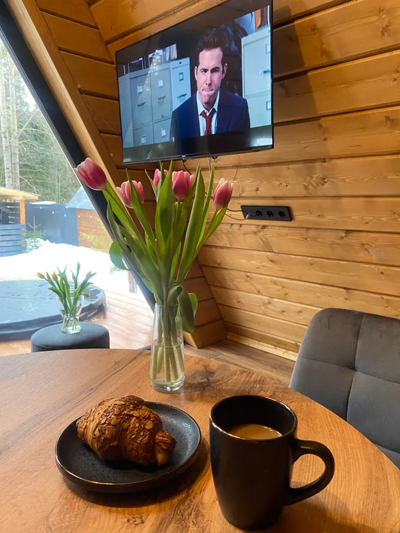 Уютный дом A-frame