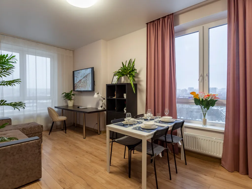 Квартира Просторные апартаменты видом на Москва-реку и Москва Сити — Москва