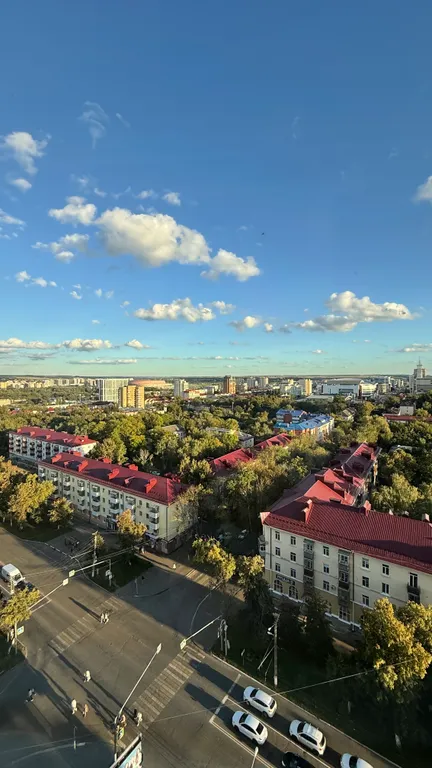 Двухкомнатная квартира в центре с красивым видом на город