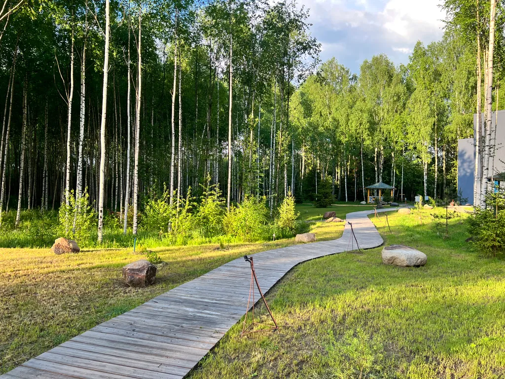 Уютный дом в лесном массиве недалеко от реки