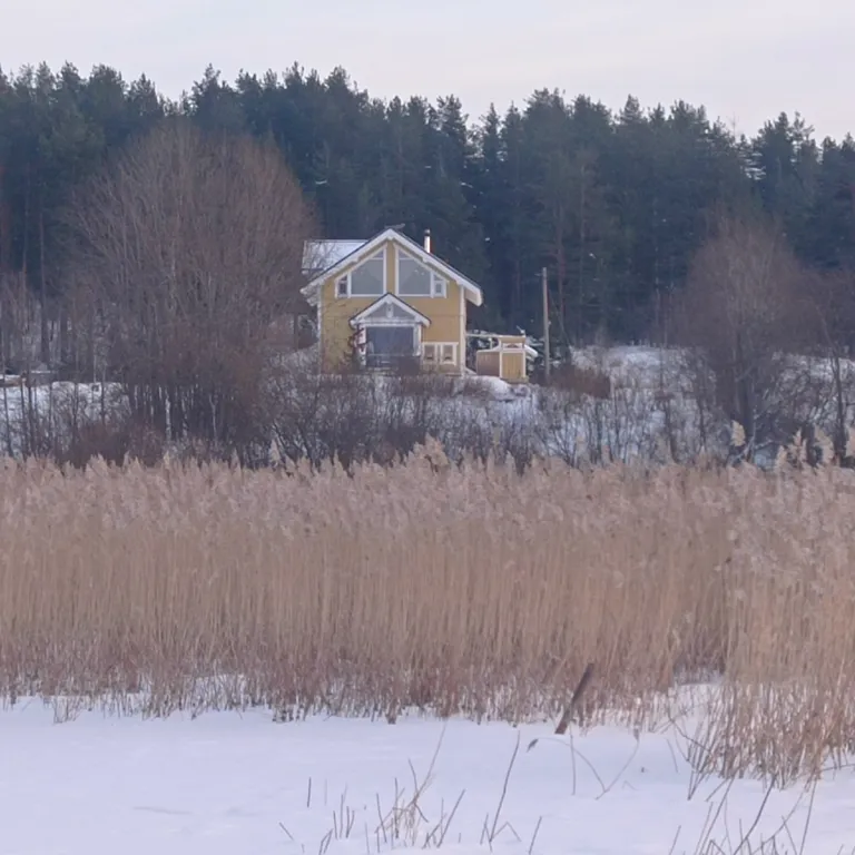 Современный дом на берегу Ладоги