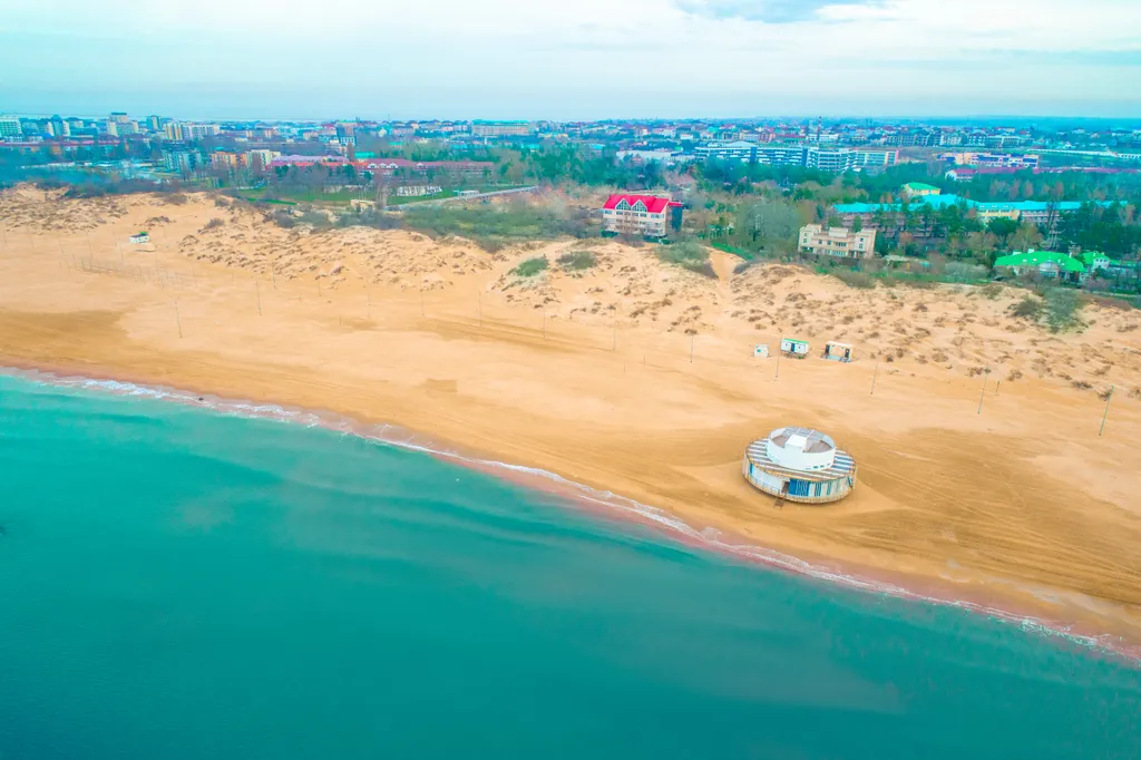 Квартира Номер на первой линии у моря из двух комнат с балконами — аренда посуточно в Витязево