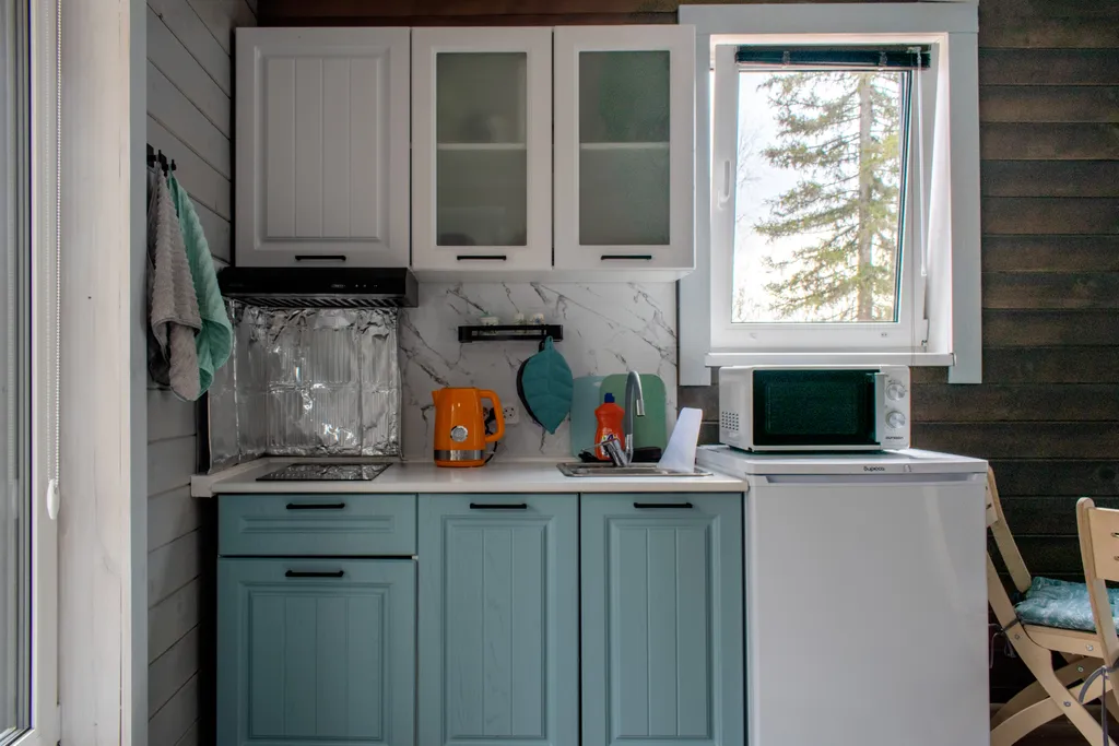 Новый гостевой дом и баня у Горного парка