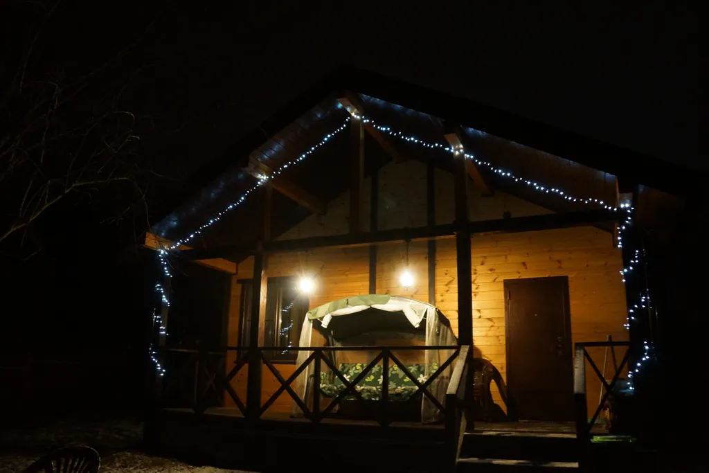 Коттедж Дом с камином, баней-сауной на дровах и купелью — Светлое