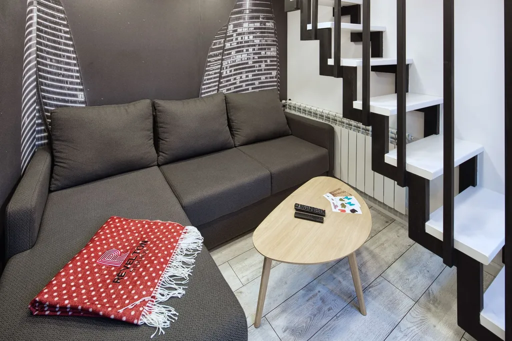 Апартамент на троих с частным внутренним двориком