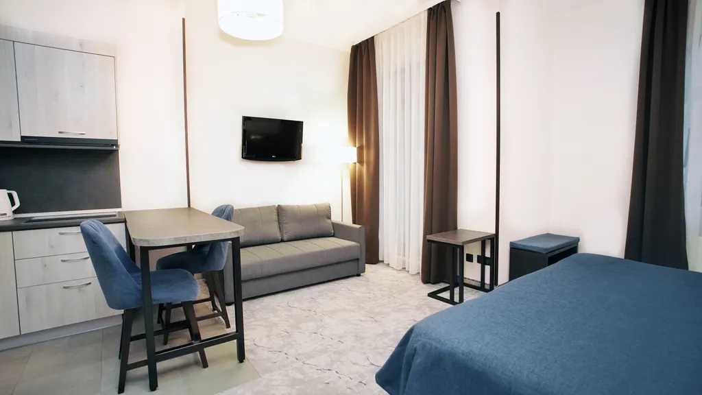 Шикарный апартамент в центре Роза Хутор