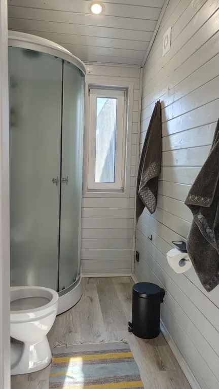 Уютный домик на Волге в стиле барнхаус