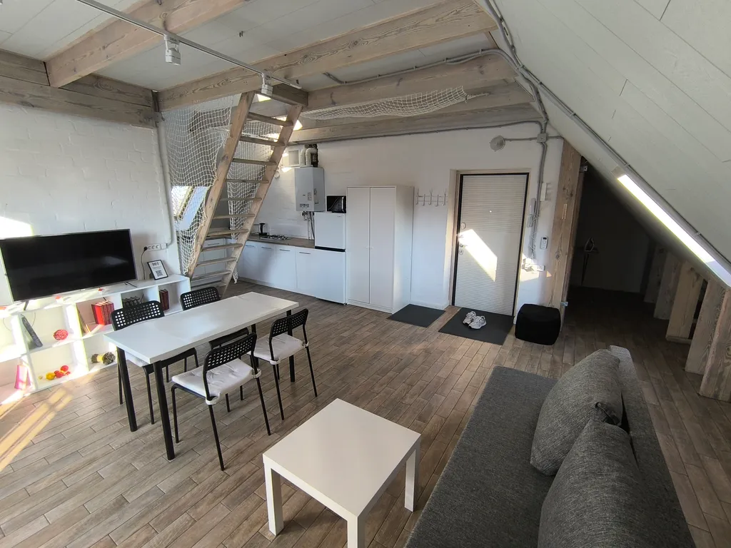 Квартира на мансардном этаже