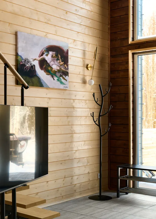 Коттедж Коттедж Barnhouse на берегу Ладоги — Сясьстрой