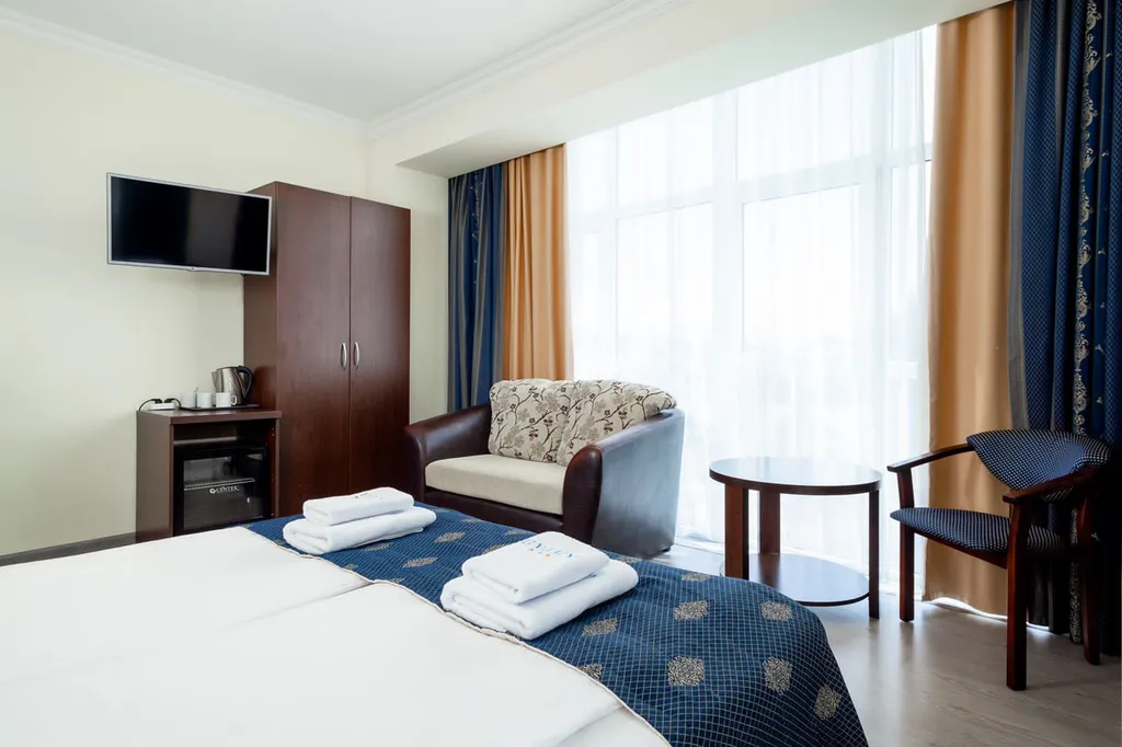 Квартира Квартира Двухместный улучшенный номер с видом на реку и горы — Адлер