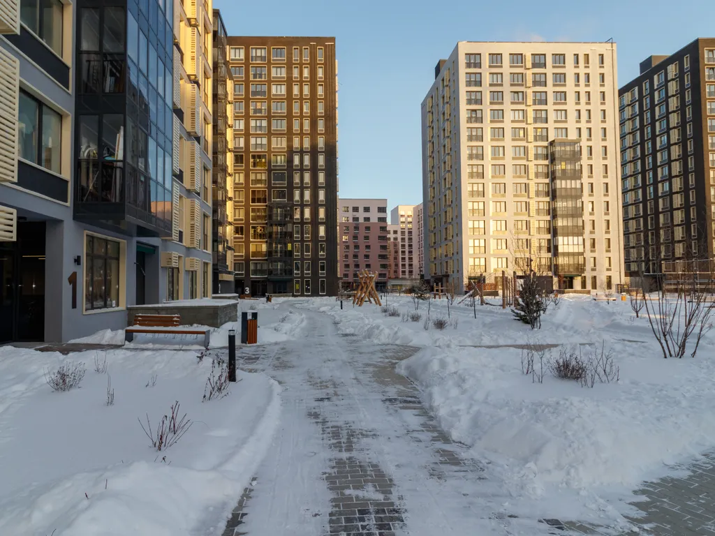 Квартира Светлая однокомнатная квартира в ЖК Квартал на Московском — Тюмень