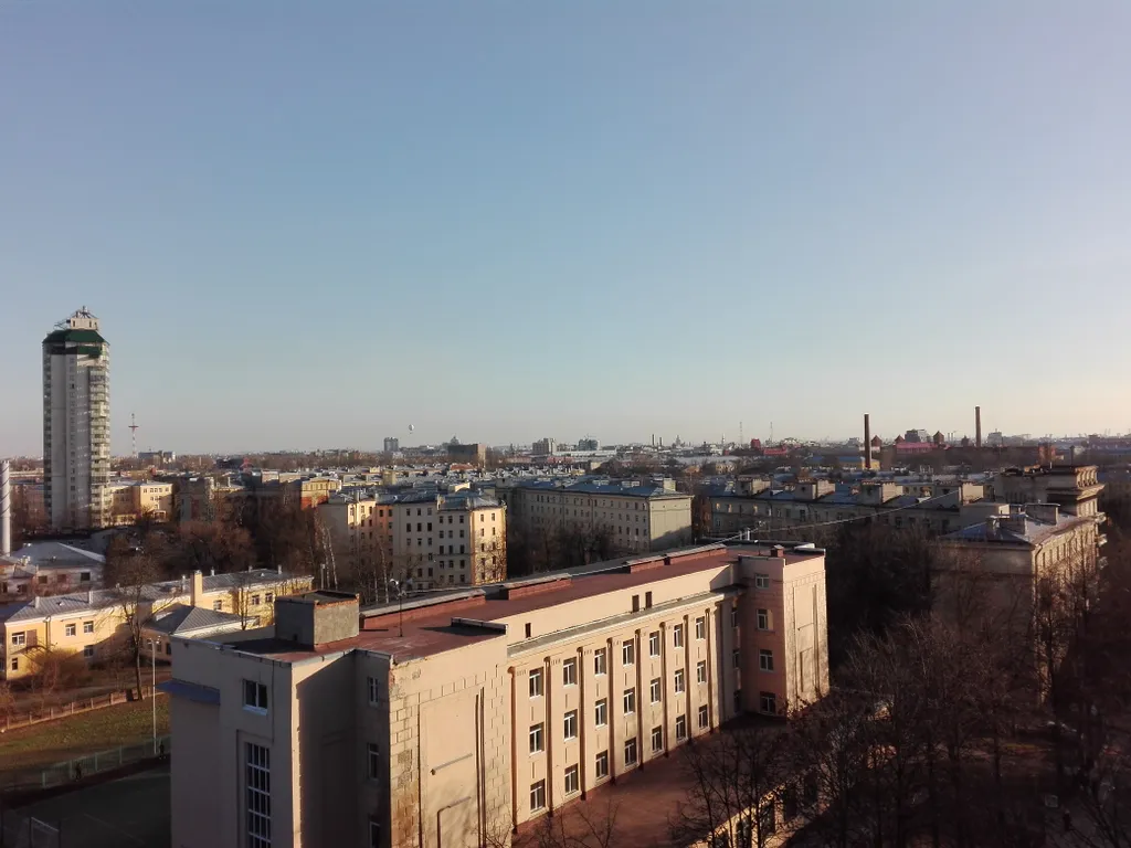 Уютная квартира у метро Лесная с видом на город
