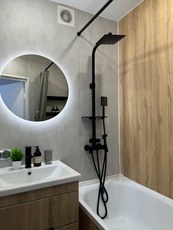 Стильная квартира рядом с набережной