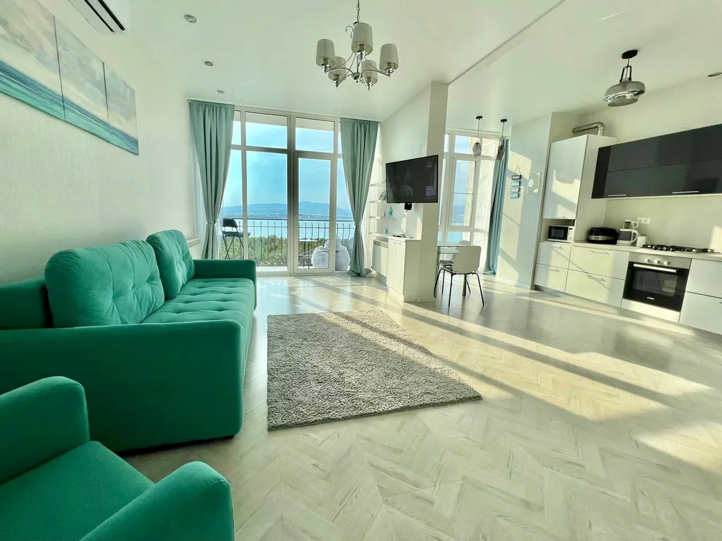 Видовая квартира в Геленджике | Панорама бухты  + реликтовые сосны — аренда посуточно в Геленджик