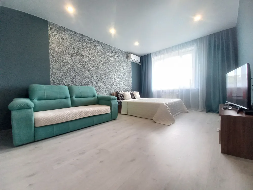 Стильная квартира с красивым видом из окон