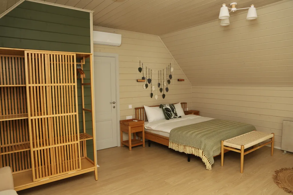 Коттедж Двухэтажный барнхаус с видом на горы, 3 изолированные спальни, 2 санузла — Мезмай