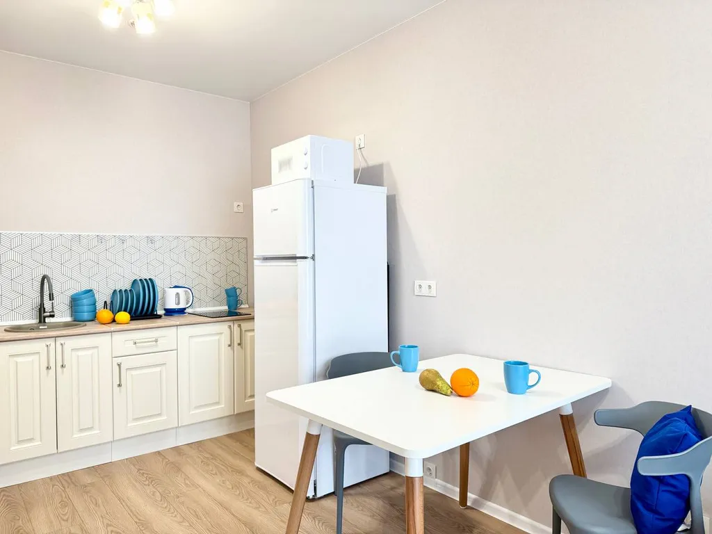 Уютная евро-двухкомнатная квартира в Лайково