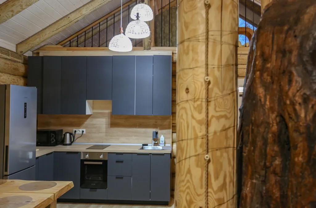 Величественный двухэтажный коттедж Кебрачо на Усадьбе скульптора Эрьзи