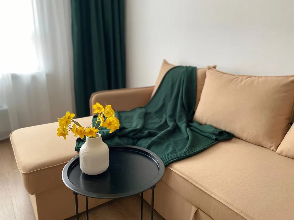 Квартира Квартира Стильная евродвушка у аквапарка — Ярославль