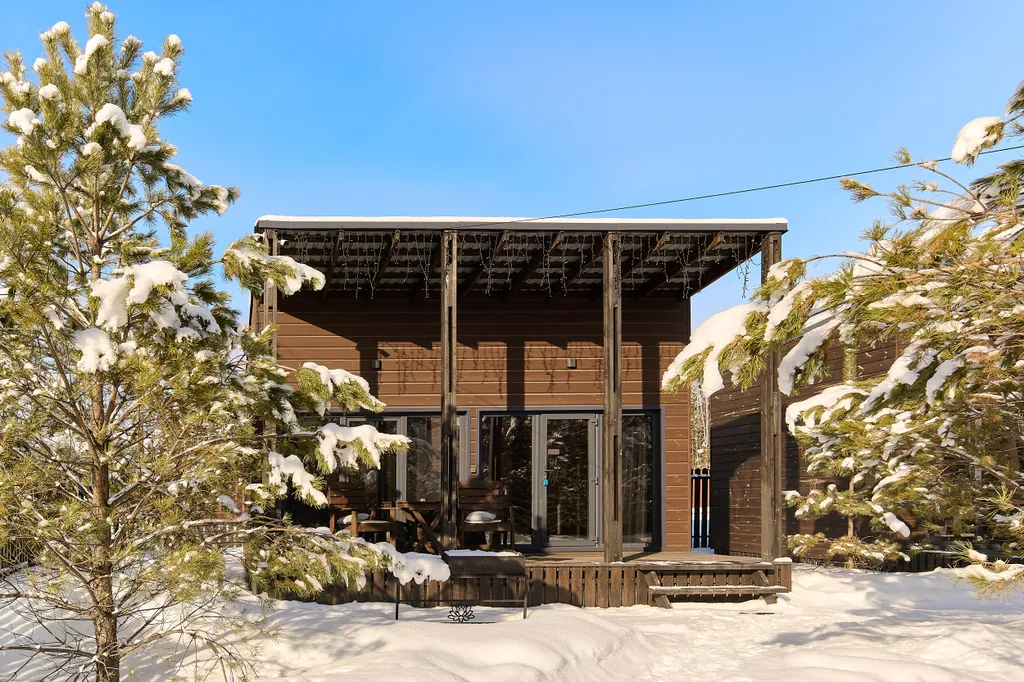 Коттедж Шале для двоих, пешая доступность горнолыжных трасс — аренда посуточно в Озёрное