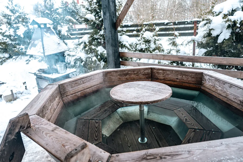 Уютный дом с apoматным чаном и баней