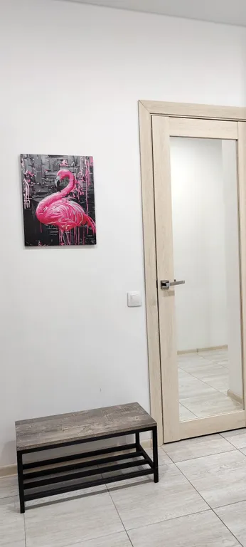 Студия с обзорным видом на город