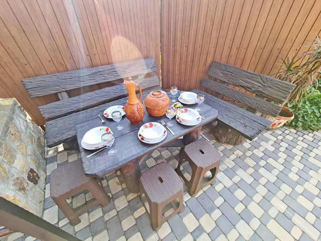 Коттедж у моря, детская территория, костровая чаша, до 11 человек.