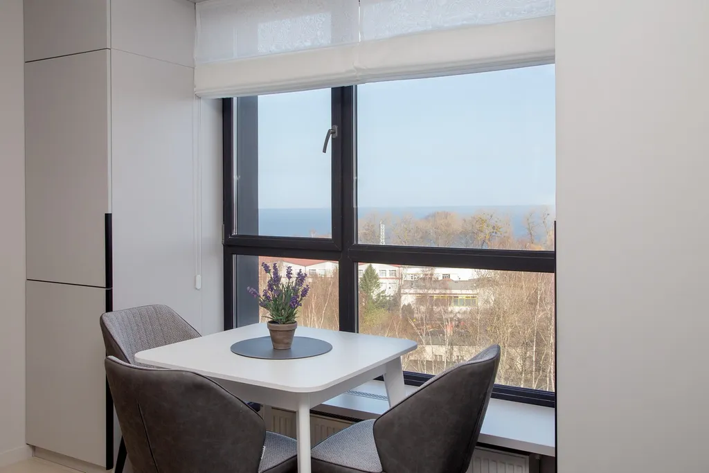 Апартаменты 4Кайф Kristall Studio с видом на море