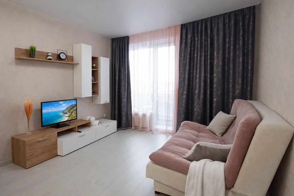 Уютная квартира с видом на реку Томь