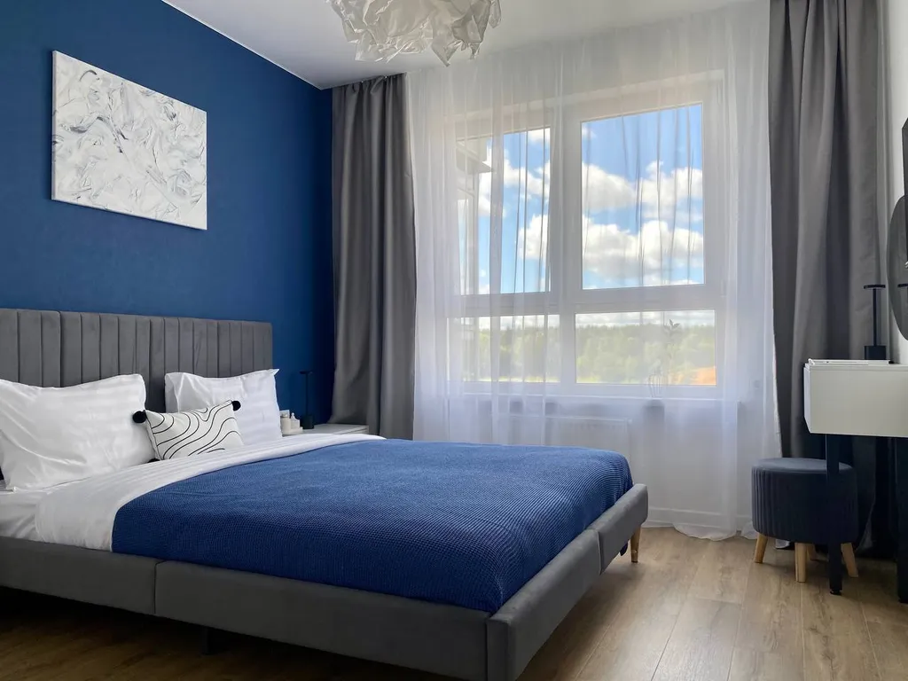 Апартаменты Две стихии с кондиционером в ЖК с набережной