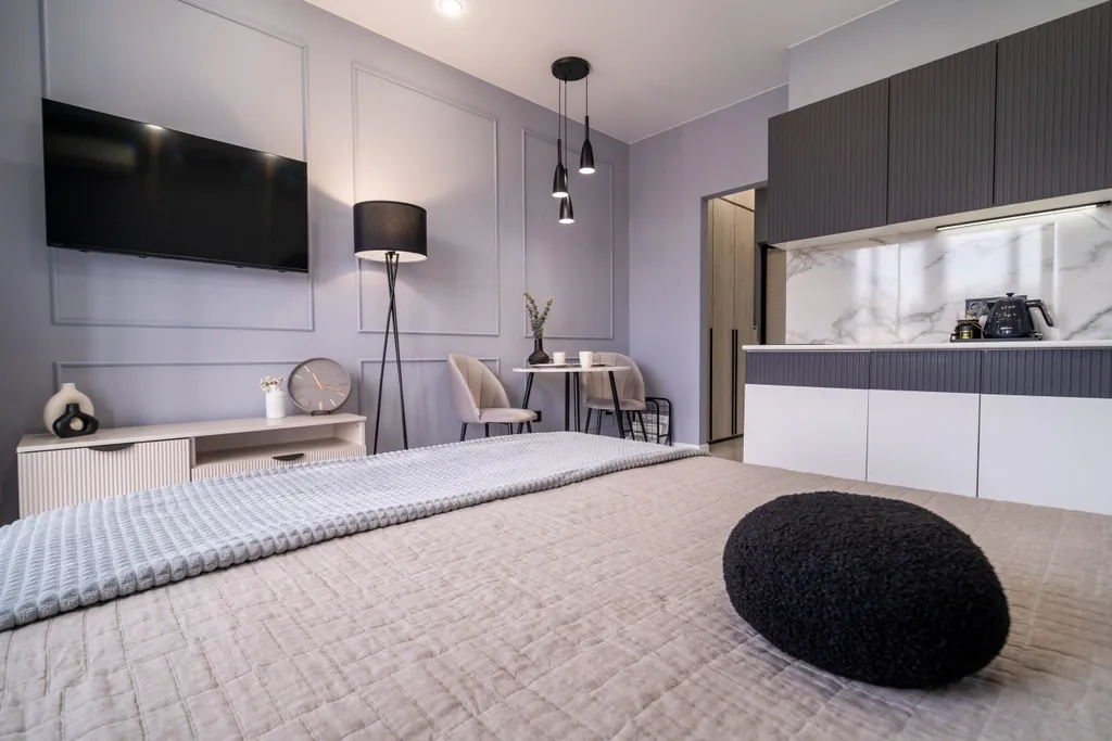 Студия для любителей уюта и комфорта