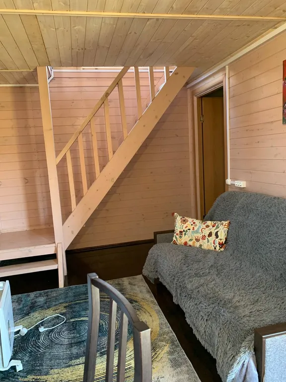 Коттедж Уютные коттеджи в Колхидском лесу на семейной экобазе — Беранда