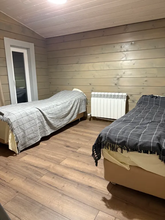 Дом из клееного бруса с панорамным видом