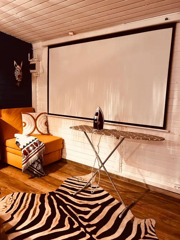 Африканский бунгало с банным чаном