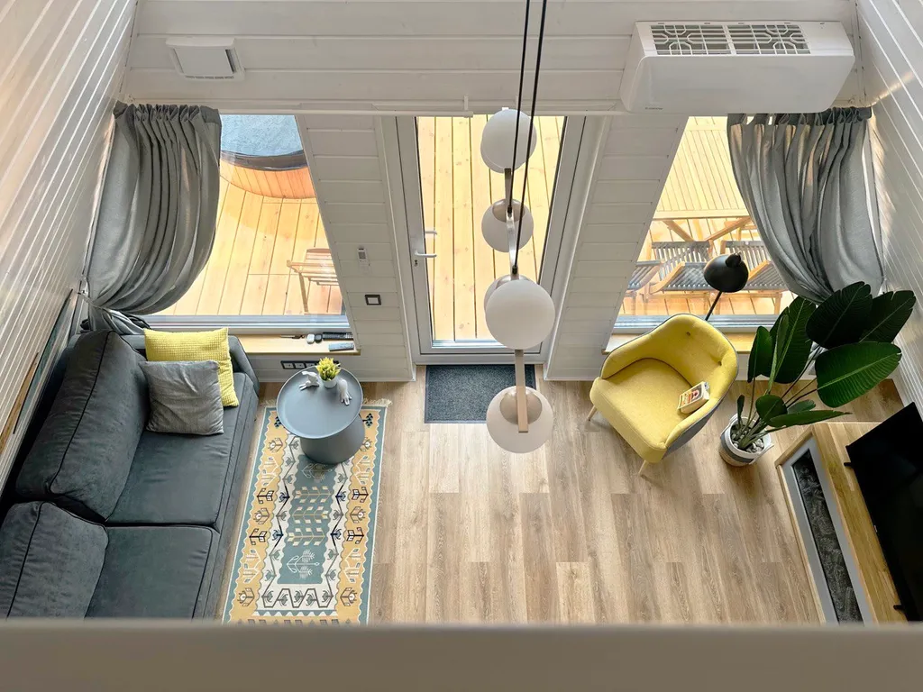 Стильный дом А-frame