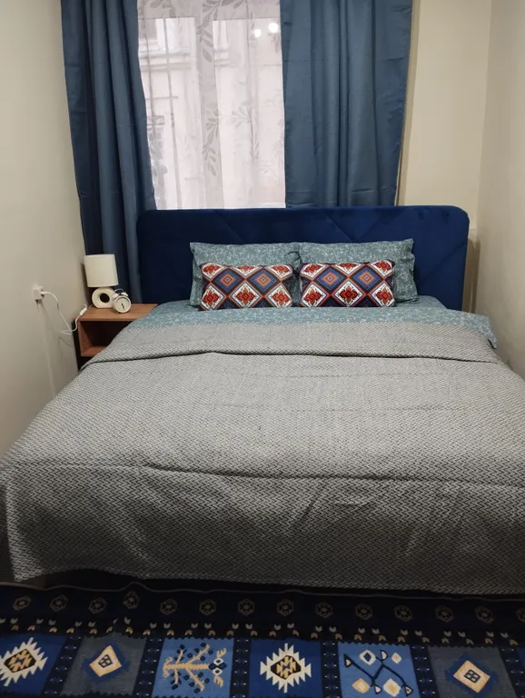 Квартира Двухместная комната с 1 двухспальной кроватью в центре Москвы — Москва