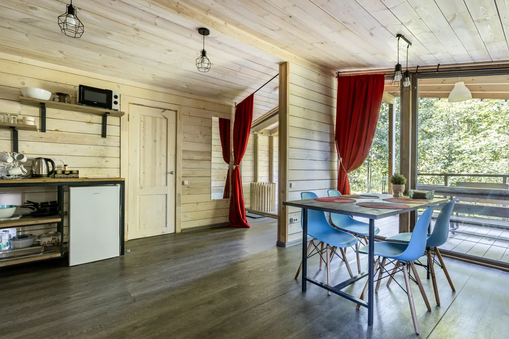 Дом в скандинавском стиле у озера Кипень на 6 гостей