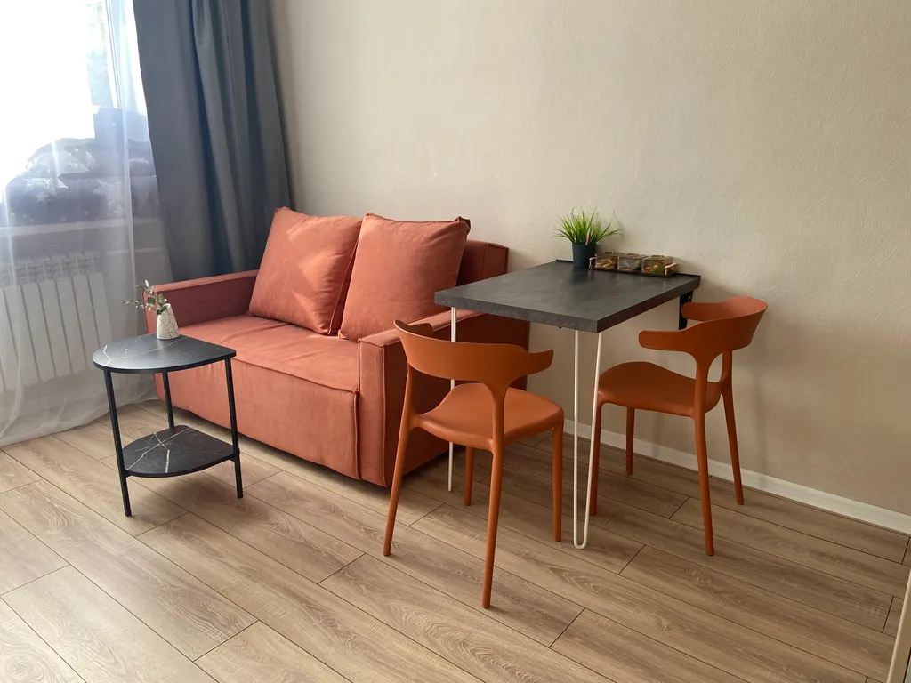 Студия после современного ремонта