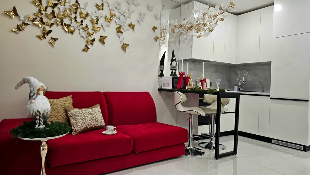 Vogue Аpartments Студия с камином