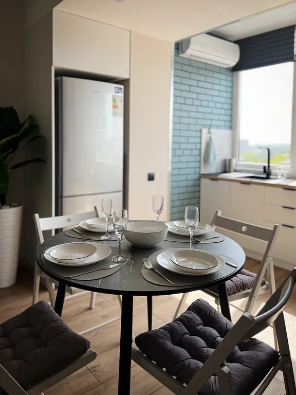 2-я студия с видом на город и море