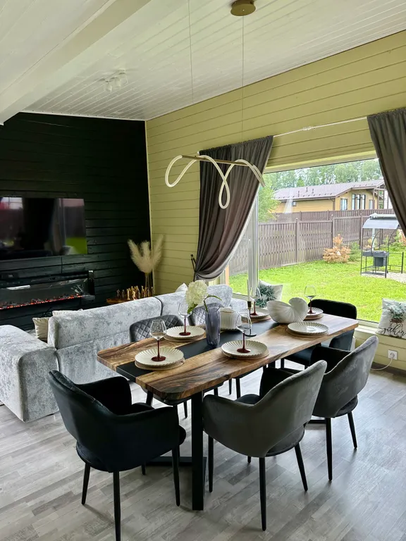 Коттедж Стильный дом с чаном — аренда посуточно в Ступино