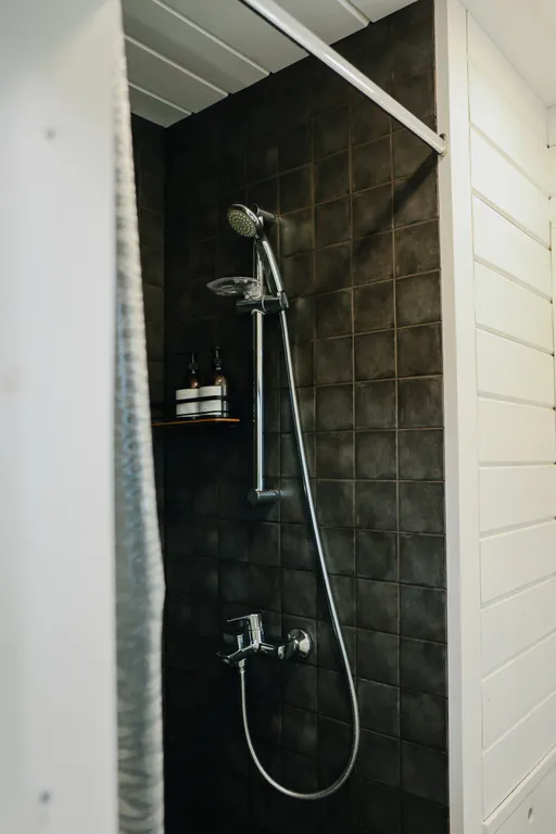 Дом с баней с видом на лес