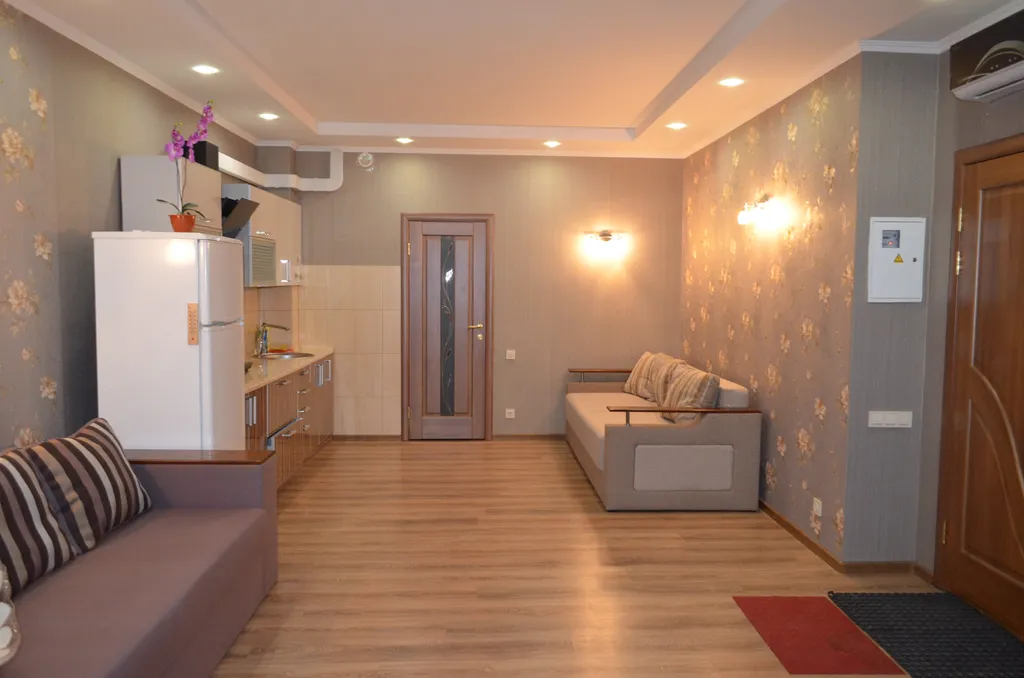 Апартаменты с видом на море, горы в новом доме над Форосским парком